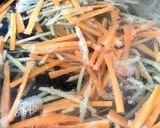 美味しい♡ごぼうと挽肉のきんぴら〜♪作り方1写真