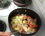 赤ワインビーフシチューごろごろ野菜入り作り方4写真