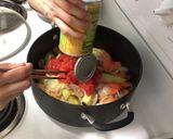 赤ワインビーフシチューごろごろ野菜入り作り方7写真