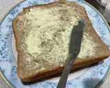 キムチーズ納豆トースト作り方1写真