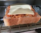 キムチーズ納豆トースト作り方6写真