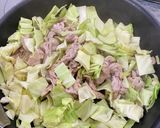簡単☆キャベツと豚肉の甘味噌炒め作り方1写真