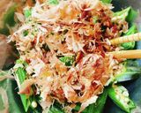 レンジで簡単！オクラの梅おかか和え作り方4写真