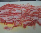イチオシ！　豚キムチパスタ作り方1写真