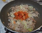 イチオシ！　豚キムチパスタ作り方5写真