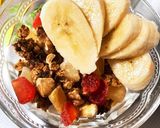 フルーツグラノーラの美味しい朝食作り方3写真