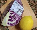 紫キャベツで彩り鮮やかな紫陽花の和菓子作り方1写真