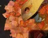 ベーコンとトマトのパスタ　簡単　美味しい作り方5写真