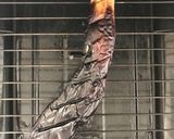 魚焼きグリルで焼いたナスのサラダ作り方3写真