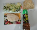 簡単！サラダ麺～KALDIの旨たれ～作り方1写真