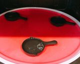 お弁当に、シリコンスキレットの目玉焼き作り方3写真