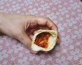 簡単おつまみ★キムチのもちチーズ巾着作り方4写真