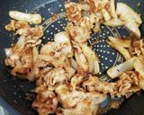 山わさび醤油漬けで豚焼肉丼作り方4写真