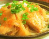 鶏もも肉と新玉ねぎの甘辛ぶっかけうどん作り方5写真