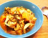 炊飯器チゲカレー★本技おいしいキムチ★作り方5写真