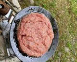 でっかいハンバーグ（キャンプメニュー）作り方5写真
