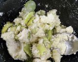 空豆とたくあんのおからマヨ和え作り方6写真
