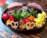 皐月17　唐揚げ甘酢あん弁当作り方11写真