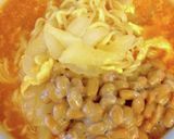 チャルメラ宮崎辛麺の納豆添え作り方6写真
