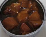 やきとり缶詰でカレー南蛮うどん作り方1写真