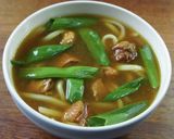 やきとり缶詰でカレー南蛮うどん作り方5写真