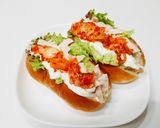 【本技おいしいキムチで！】キムチコッペ作り方4写真