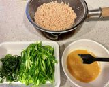 大豆ミートとピーマンの味噌炒め作り方1写真