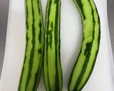 育ちすぎ　きゅうりの煮物作り方1写真