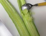 育ちすぎ　きゅうりの煮物作り方2写真