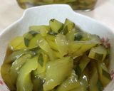育ちすぎ　きゅうりの煮物作り方5写真