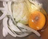 新タマネギとキムチ卵炒め作り方1写真