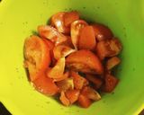 簡単☆トマトのイタリアンサラダ作り方1写真