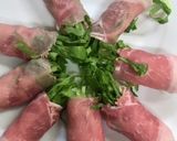 豚しゃぶ巻き☆キムチだれ作り方5写真