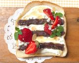 あんこといちごのオープンサンド作り方8写真