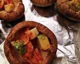 椎茸のアボカドキムチーズ焼き作り方2写真