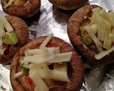 椎茸のアボカドキムチーズ焼き作り方3写真