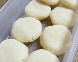 芋餅☆豆腐そぼろマーボーあんかけ作り方2写真