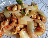 納豆と蒸し玉ねぎのキムチ和え作り方2写真