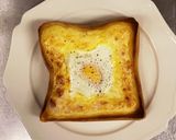目玉焼きマヨトースト【おうちカフェ】作り方8写真