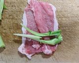 肉巻き第3弾！ブロッコリーの茎巻きフライ作り方2写真
