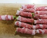 肉巻き第3弾！ブロッコリーの茎巻きフライ作り方3写真