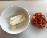 簡単おつまみ「キムチーズ」作り方2写真