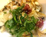 焼き魚と大葉の混ぜご飯★簡単鮭鯖鰺ほっけ作り方8写真