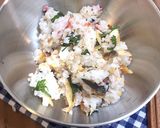 焼き魚と大葉の混ぜご飯★簡単鮭鯖鰺ほっけ作り方9写真