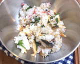 焼き魚と大葉の混ぜご飯★簡単鮭鯖鰺ほっけ作り方9写真