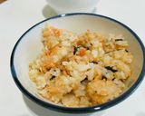 大葉と明太子と鮭フレークの混ぜご飯作り方1写真