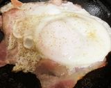 ベーコンエッグ丼作り方2写真