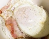 ベーコンエッグ丼作り方3写真