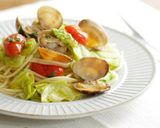 本格パスタ：春キャベツのボンゴレビアンコ作り方15写真