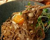山芋と納豆の冷し十割蕎麦。(o^^o)♪作り方5写真